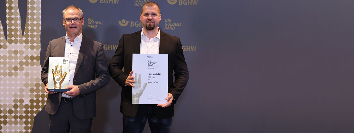 ALGECO erhält Arbeitssicherheitspreis 