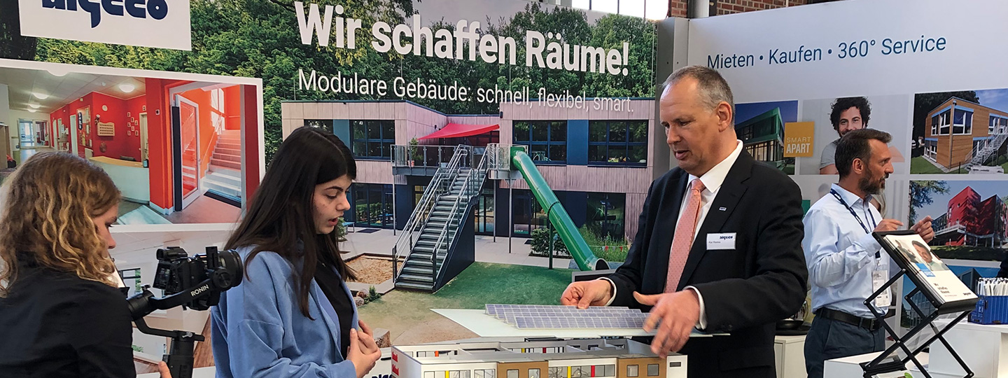 Interview mit ALGECO-Marketingleiter zur BAU 2023