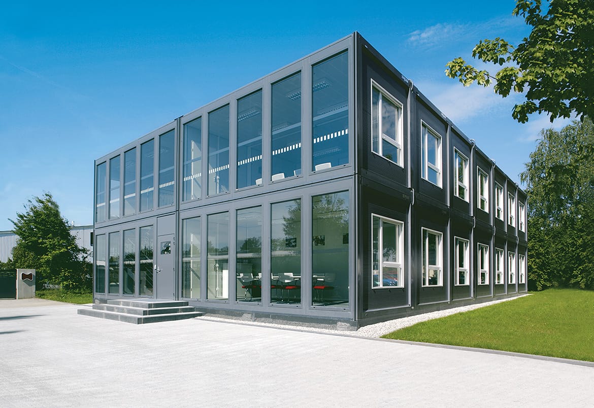 Kreislaufwirtschaft am Bau mit modularen Gebäuden 